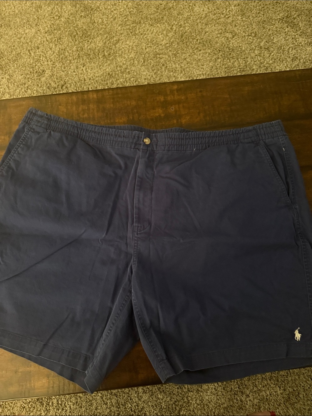 Polo by Ralph Lauren Navy Blue Men's Casual Cotton Shorts 3XB